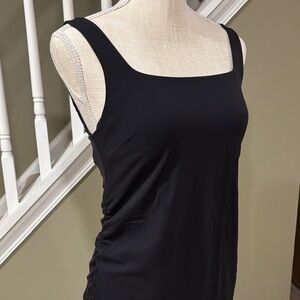 Maternity Black Sleeveless Dress
